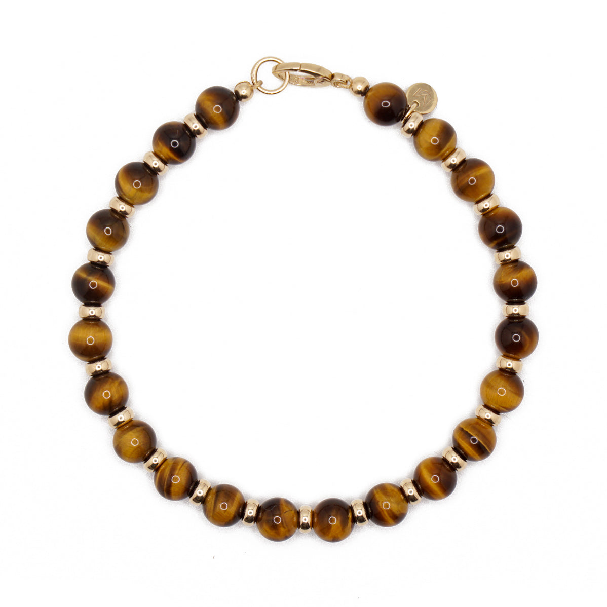 Tiger's Eye | 14K Gold | 6mm