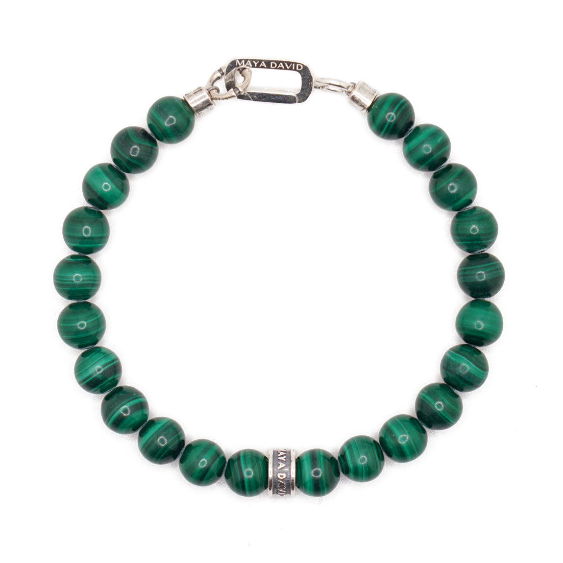 Signature Bold Bracelet | Malachite & Sterling Silver
