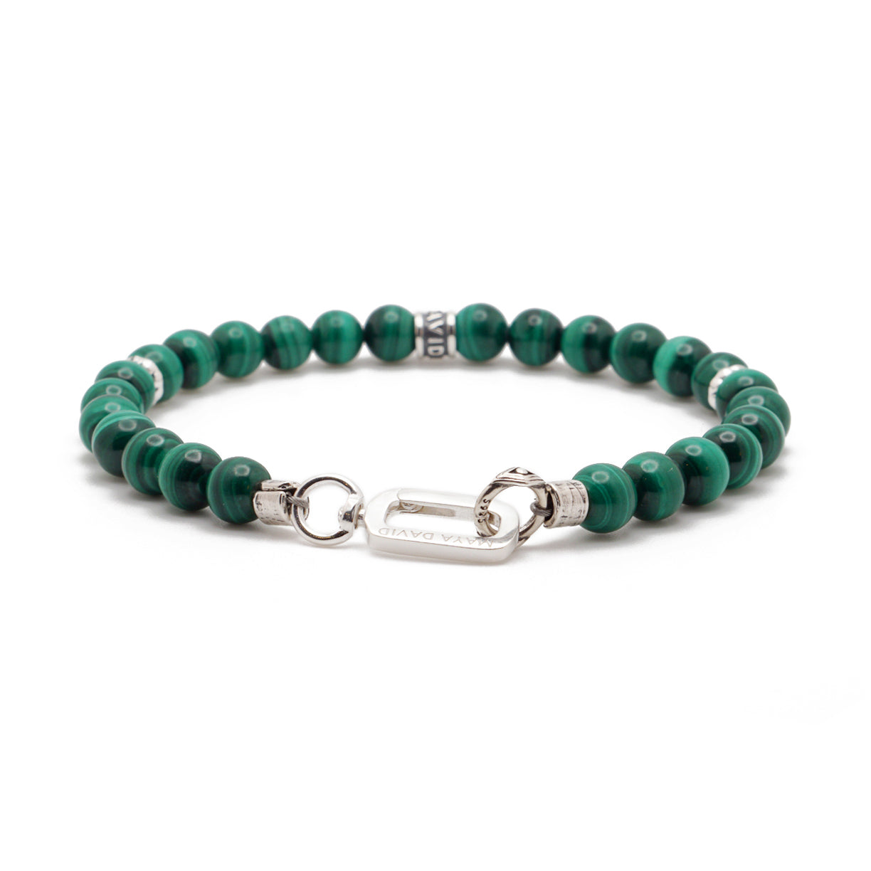 Signature Bracelet | Malachite & Sterling Silver