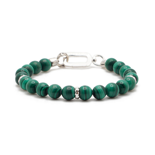 Malachite | Sterling Silver | 6mm