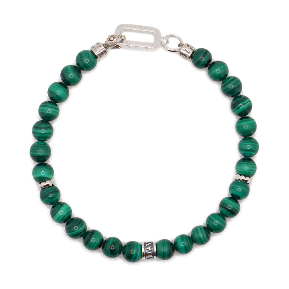 Signature Bracelet | Malachite & Sterling Silver