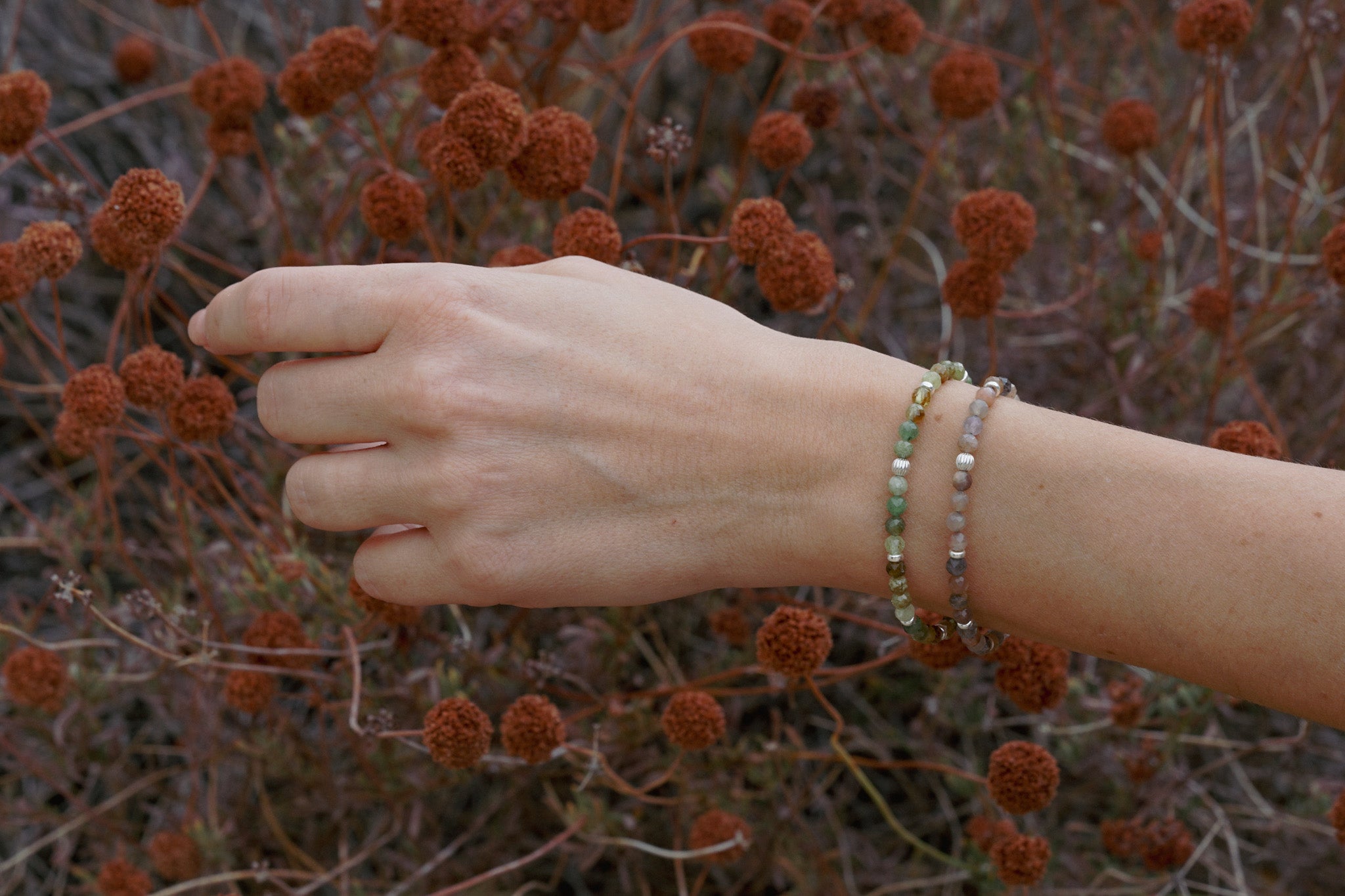 Solara Bracelet | Sunstone & Sterling Silver