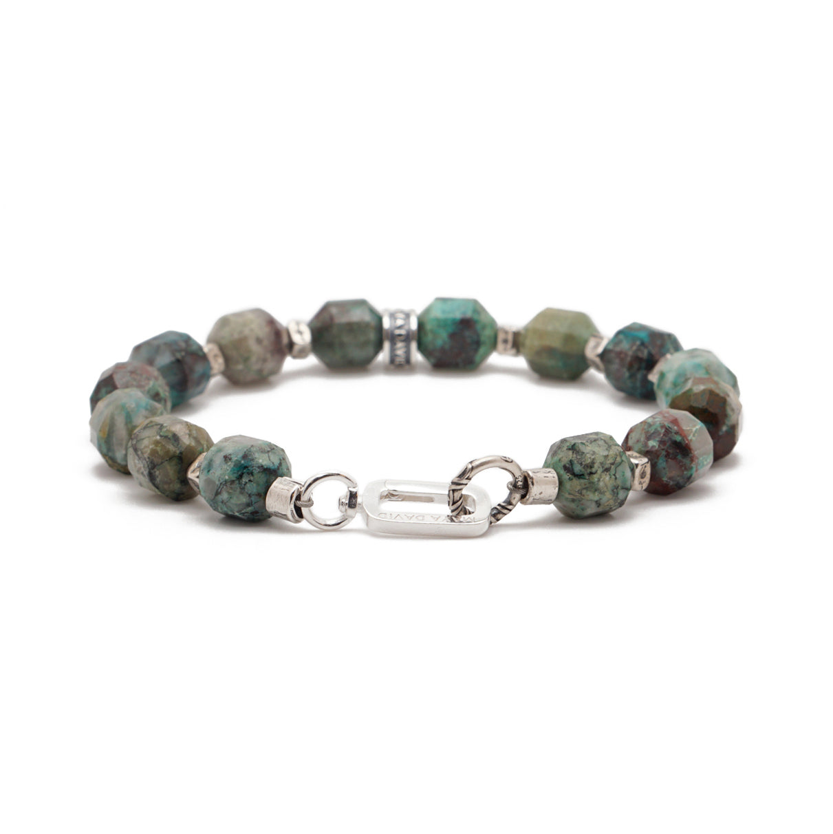 Forge Bracelet | Chrysocolla & Sterling Silver