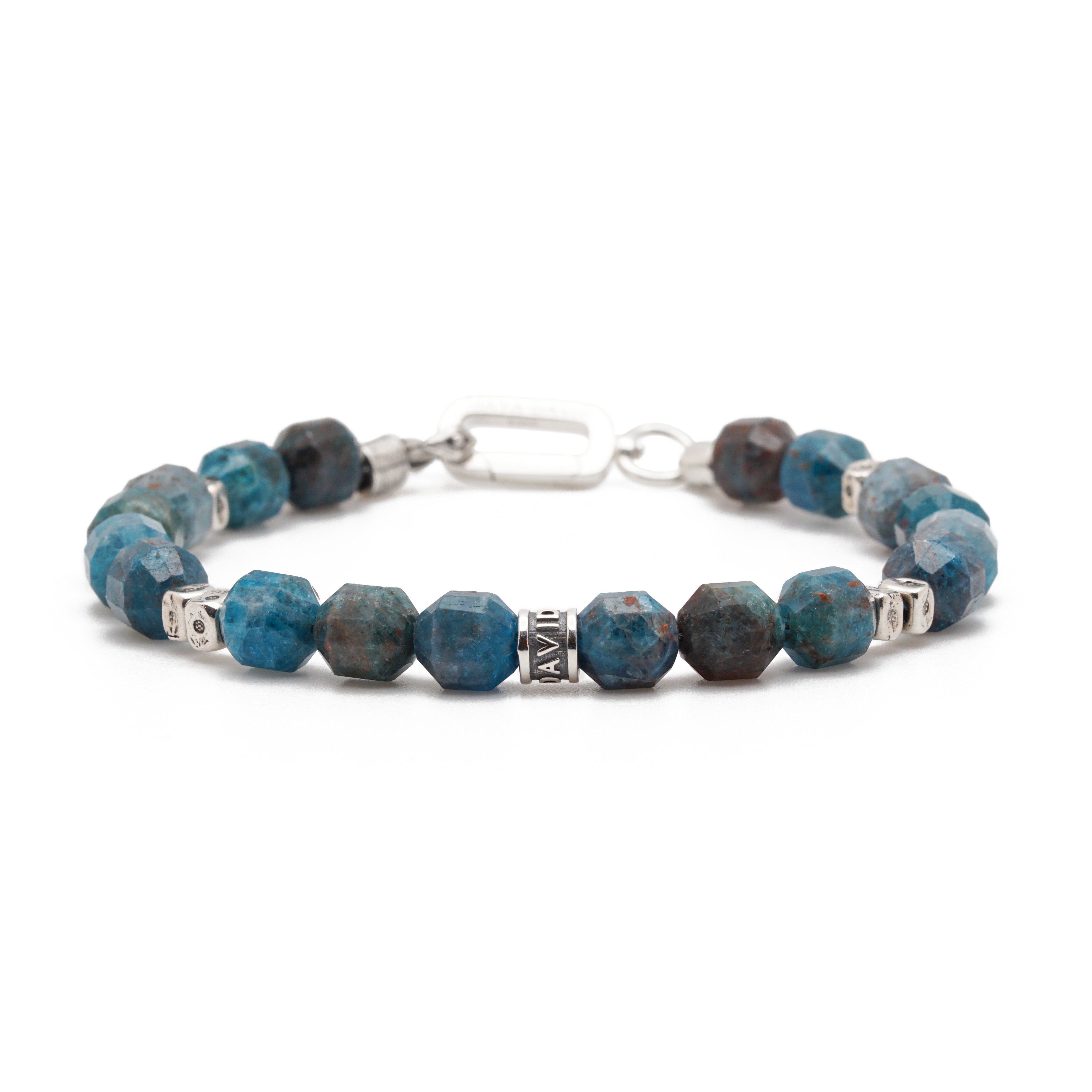 Tidewalker Bracelet | Apatite & Sterling Silver