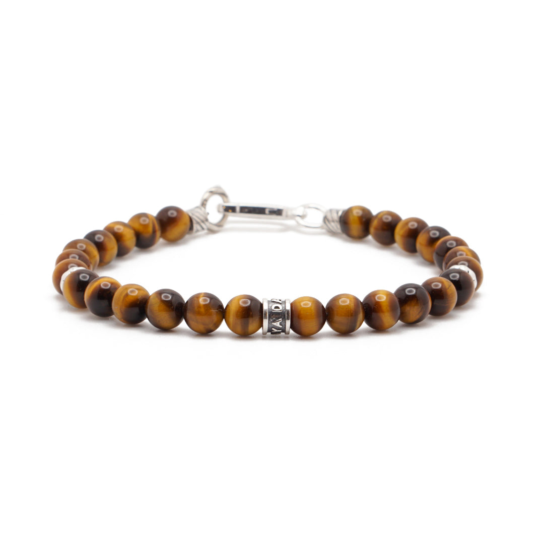 Signature Bracelet | Tiger's Eye & Sterling Silver