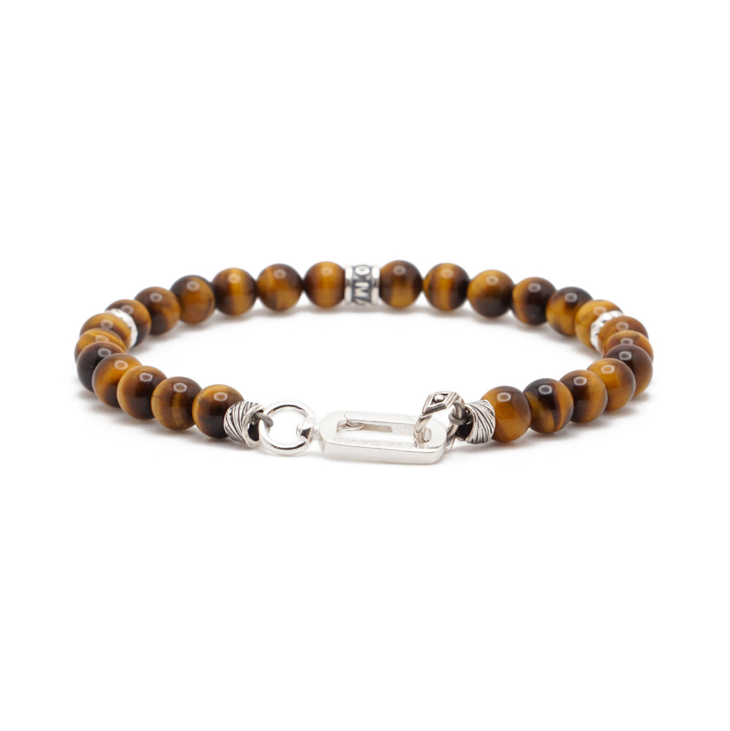 Signature Bracelet | Tiger's Eye & Sterling Silver