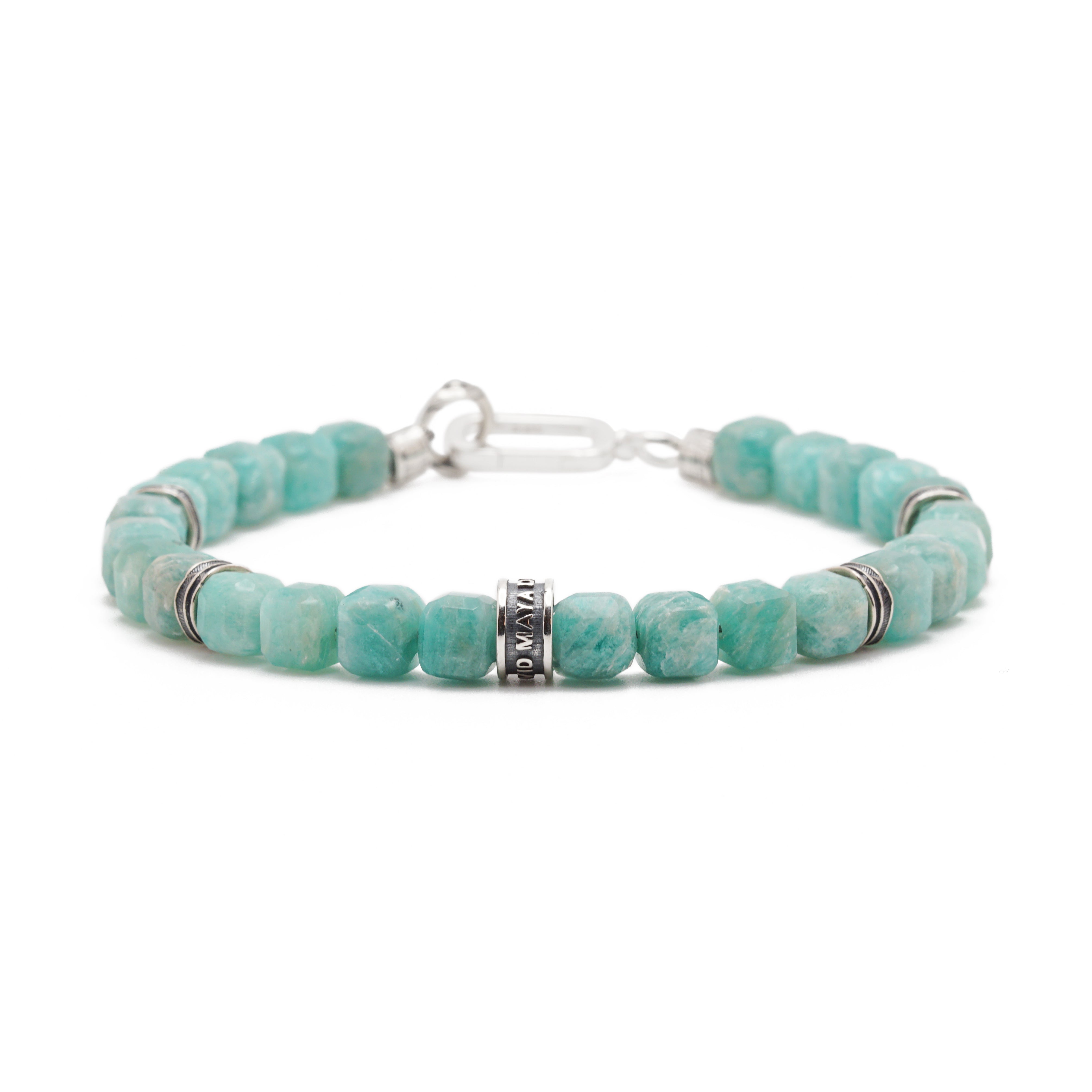 Equinox Bracelet | Amazonite & Sterling Silver
