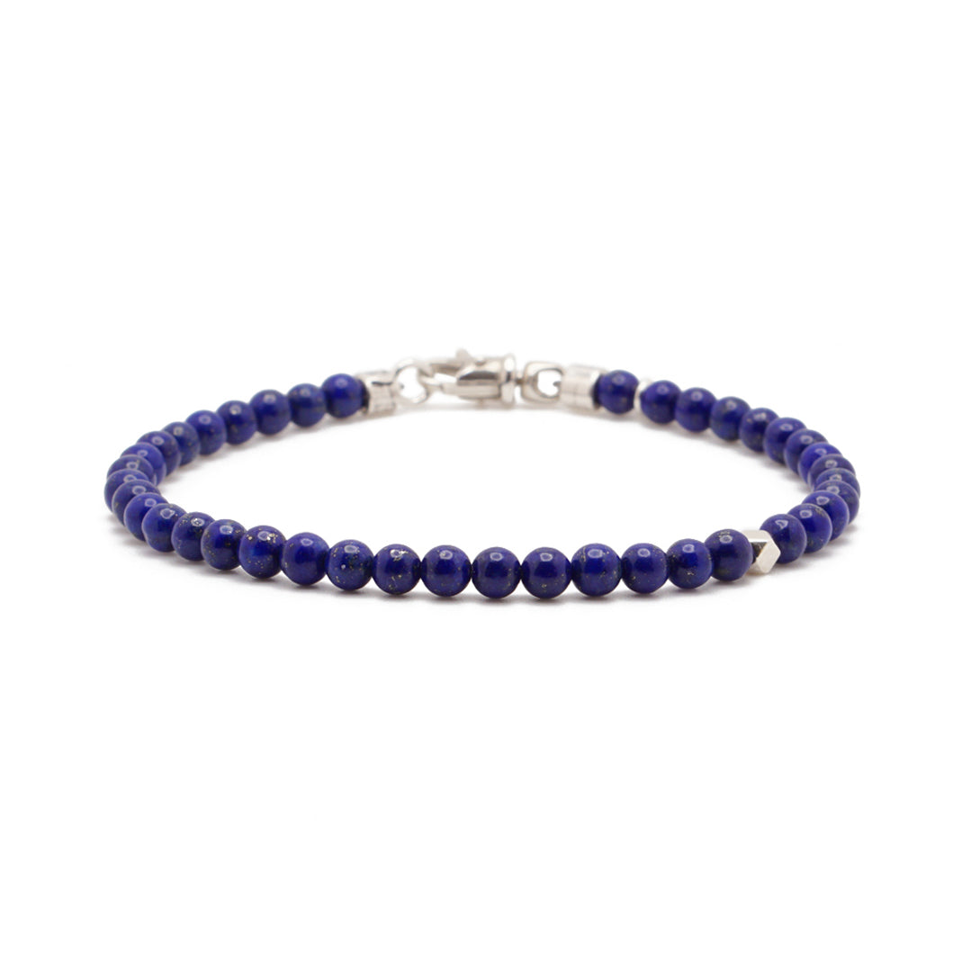 Signature Slim Bracelet | Lapis Lazuli & Sterling Silver