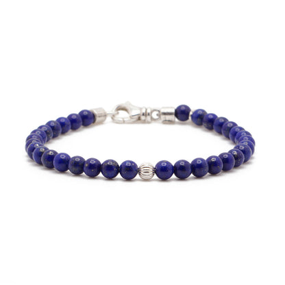 Lapis Lazuli | Sterling Silver | 4mm