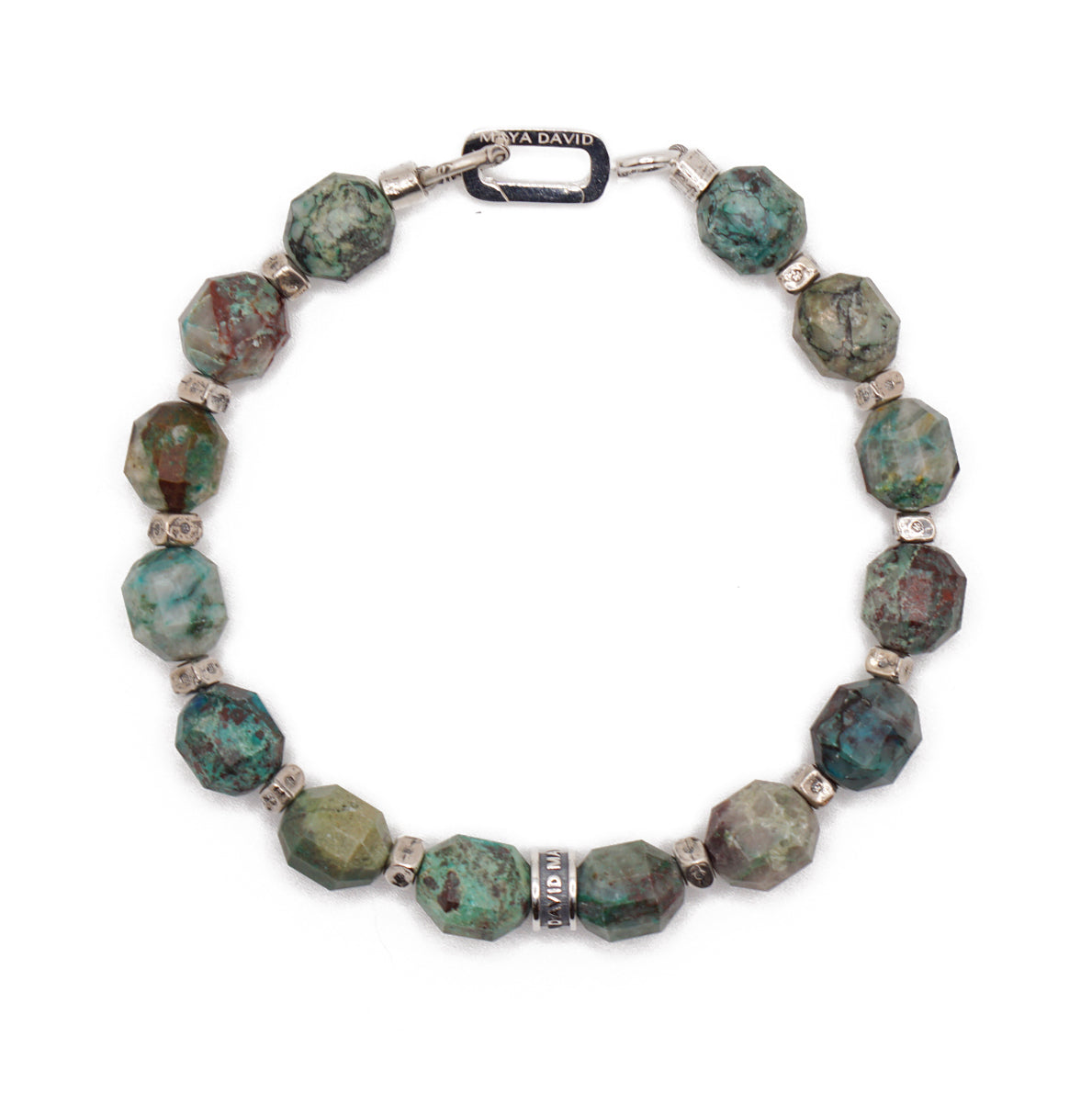 Forge Bracelet | Chrysocolla & Sterling Silver