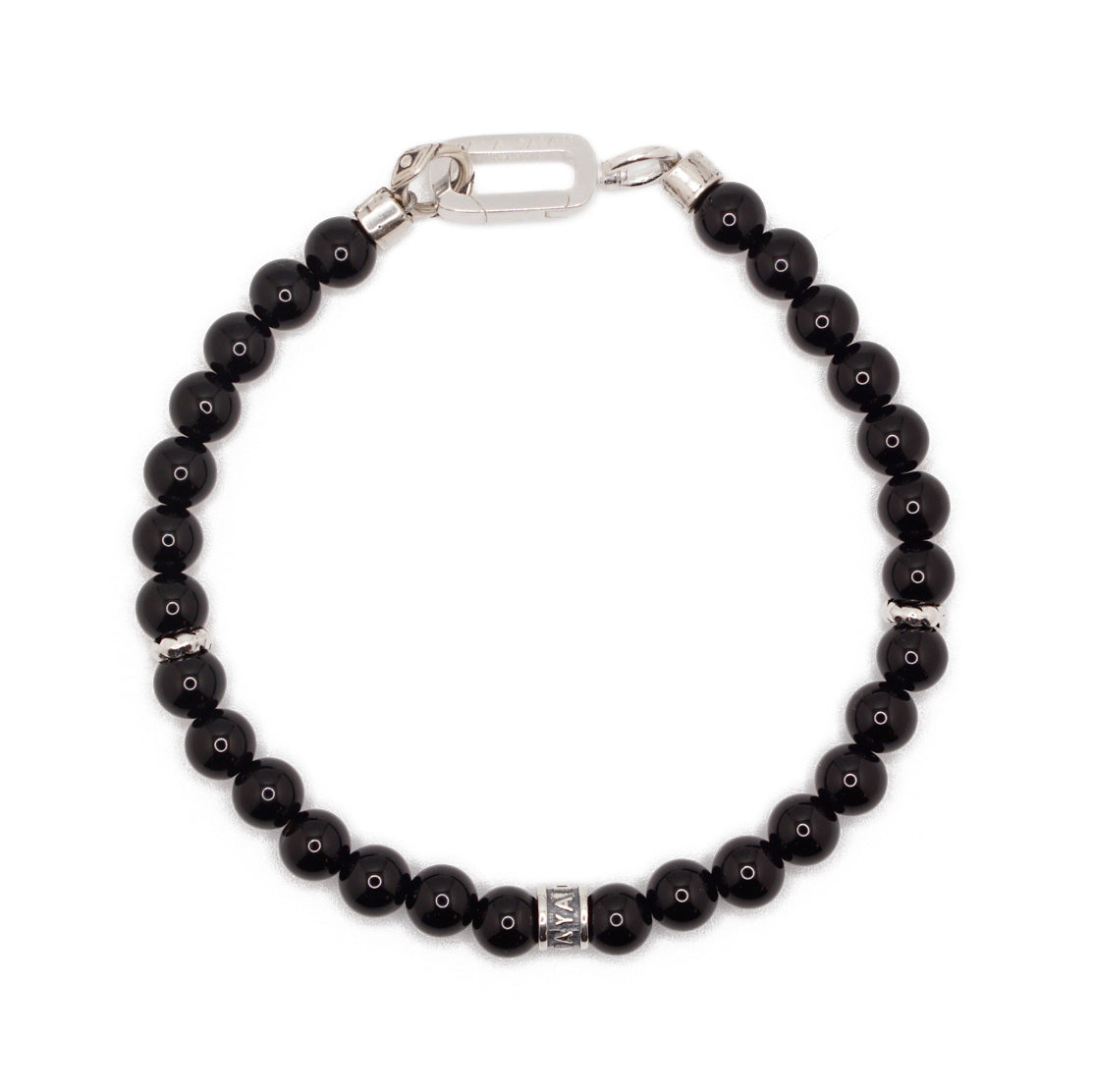 Signature Bracelet | Onyx & Sterling Silver