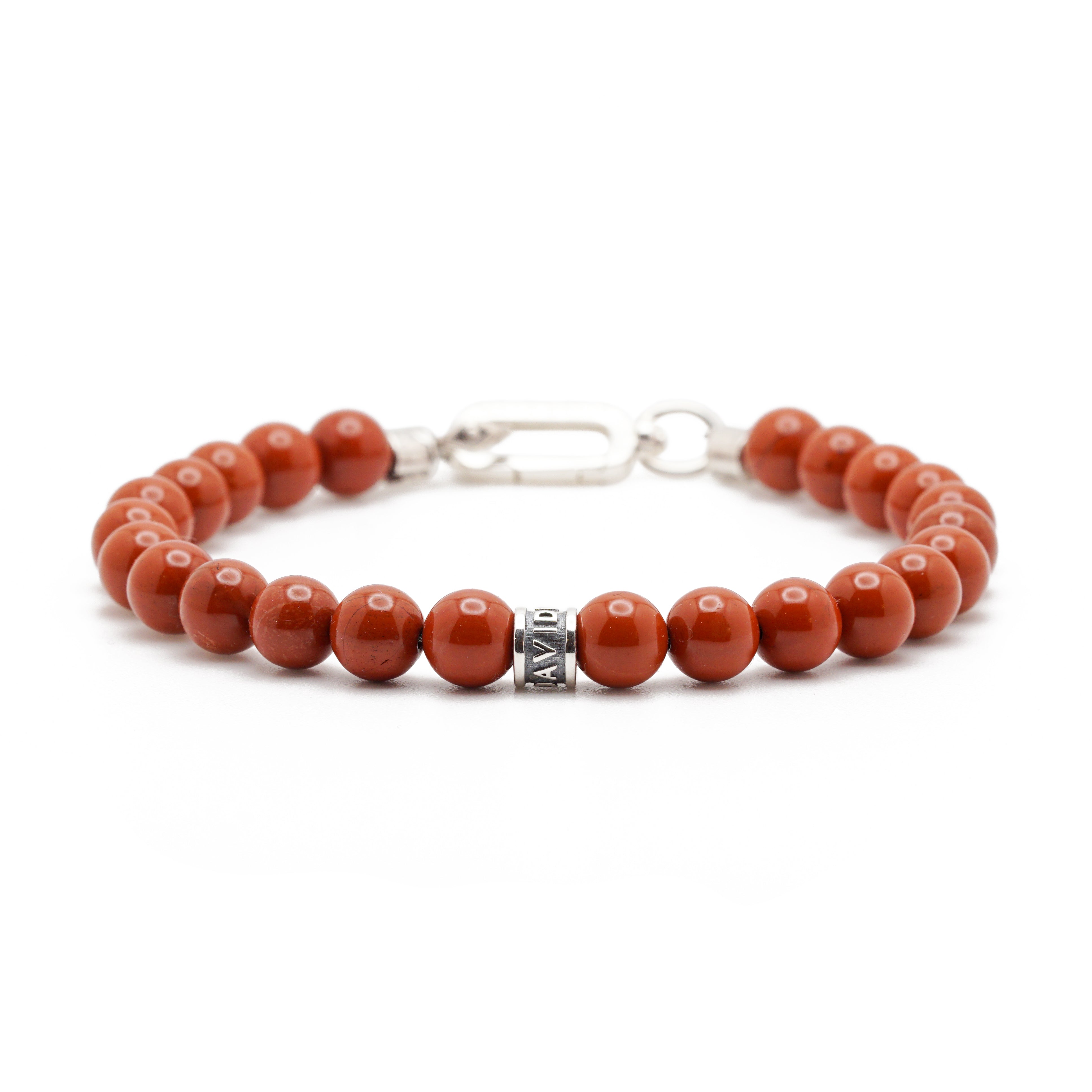 Signature Bracelet | Red Jasper & Sterling Silver