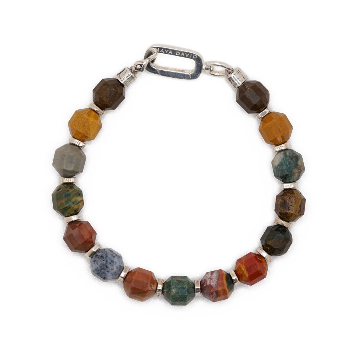 Voyager Bracelet | Ocean Jasper & Sterling Silver