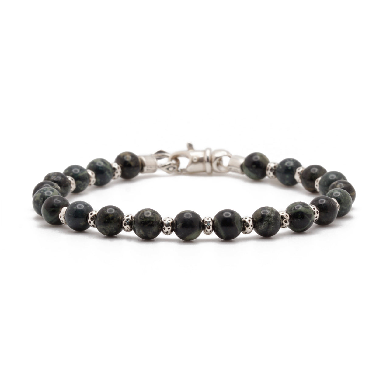 Strata Bracelet | Kambaba Jasper & Sterling Silver