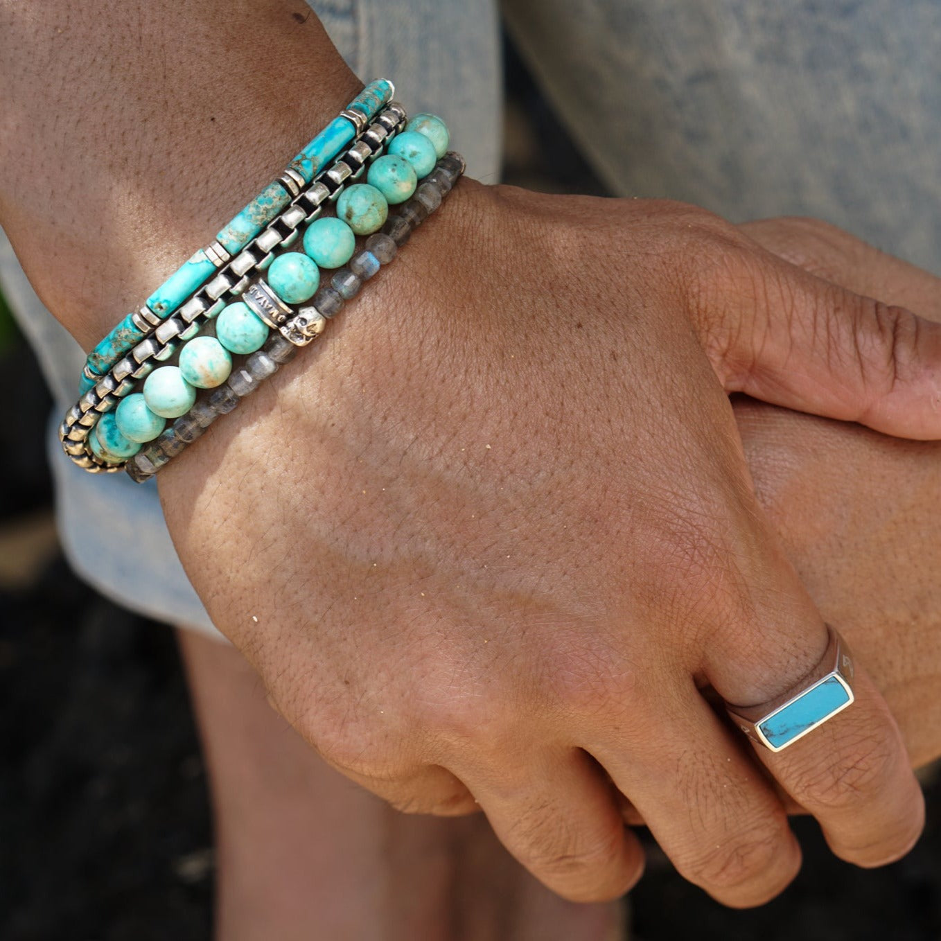 Signature Bold Bracelet | Turquoise & Sterling Silver
