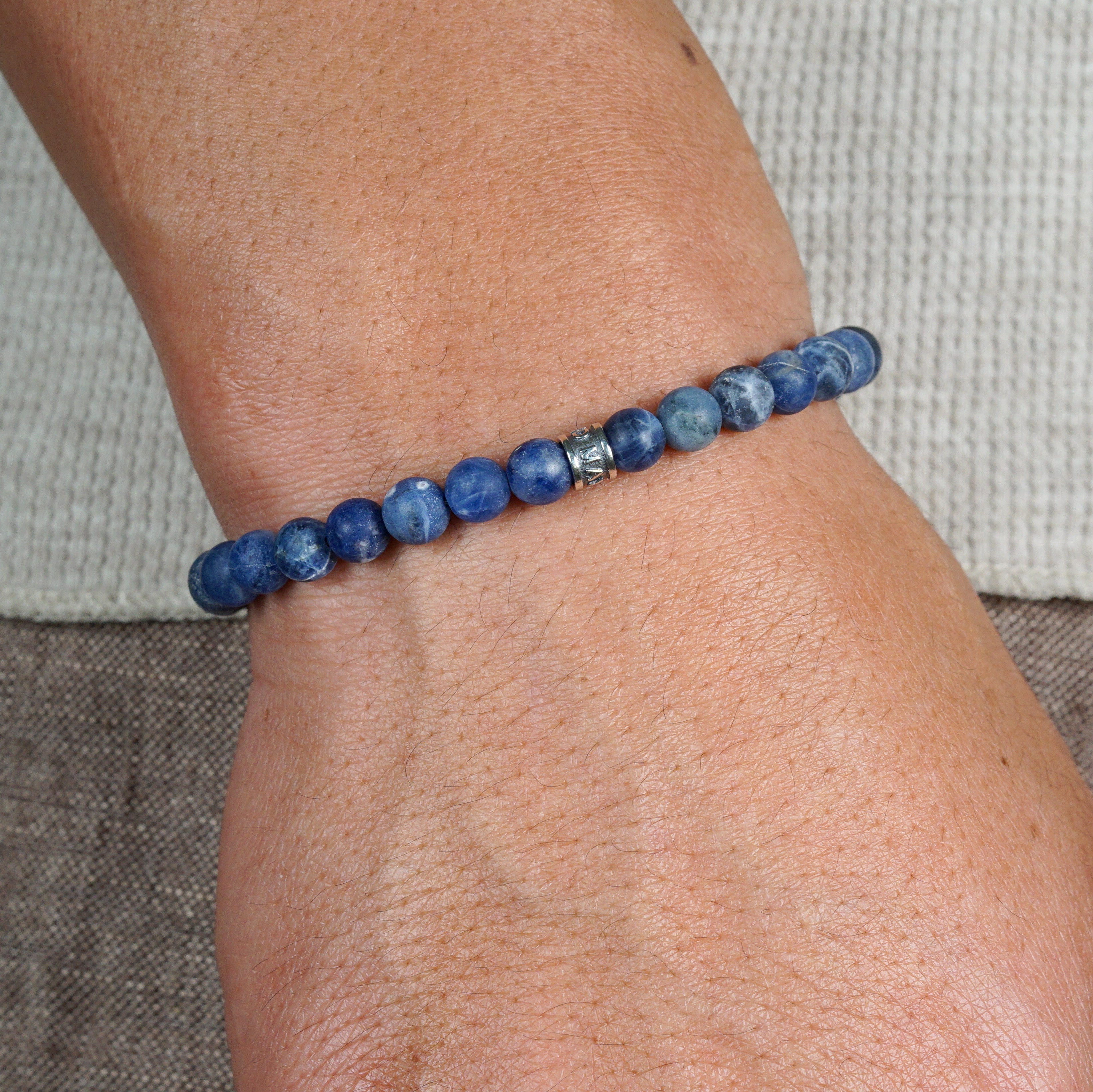 Signature Bracelet | Sodalite & Sterling Silver