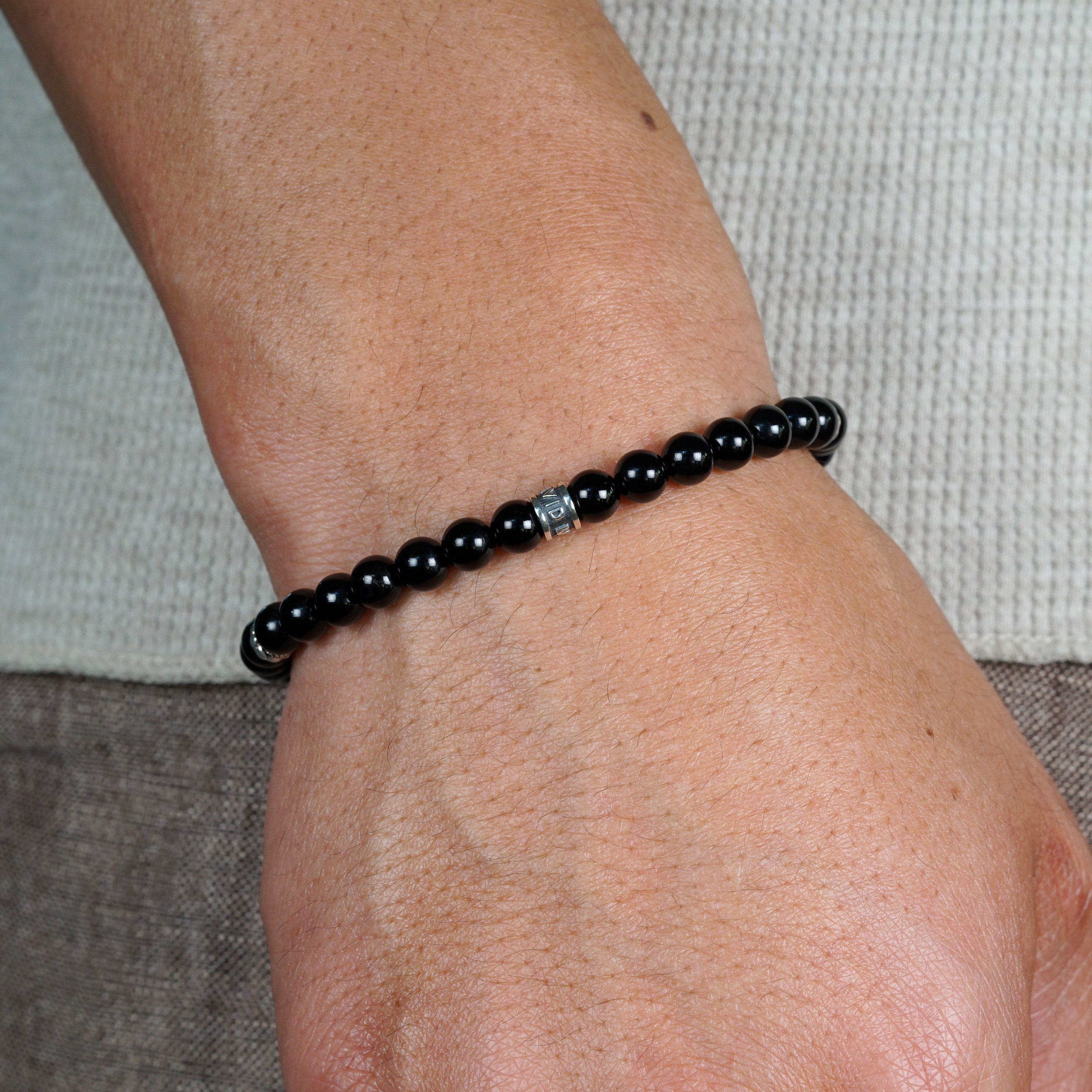 Signature Bracelet | Onyx & Sterling Silver