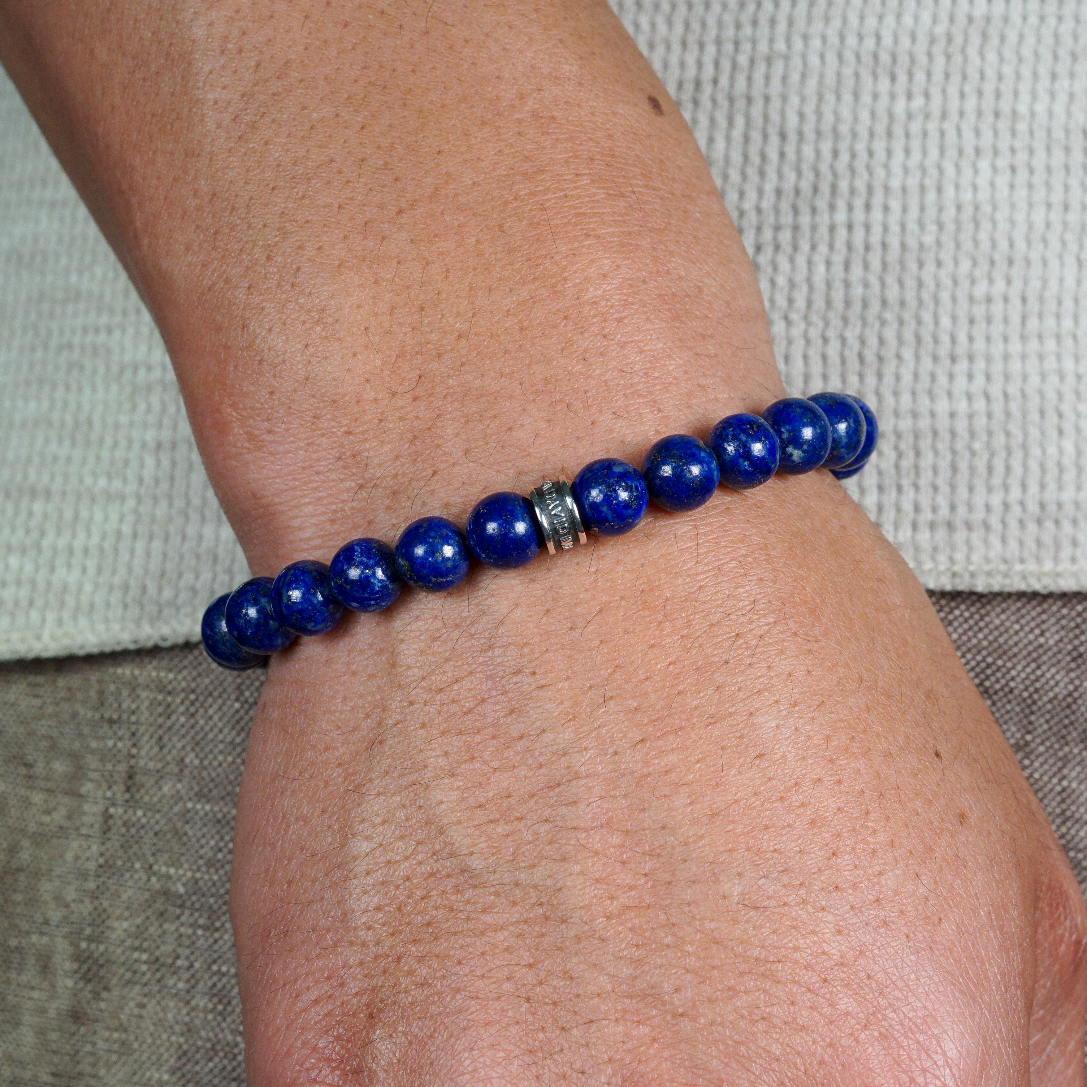 Signature Bold Bracelet | Lapis Lazuli & Sterling Silver