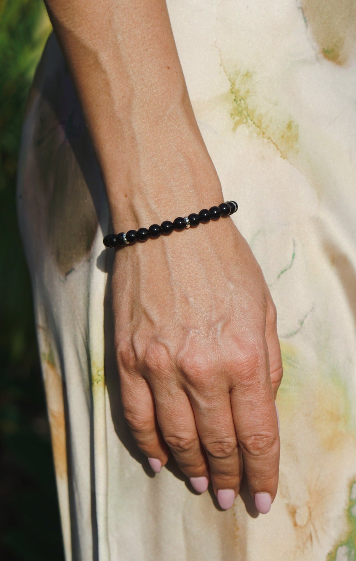 Refined Signature Bracelet | Onyx & Sterling Silver