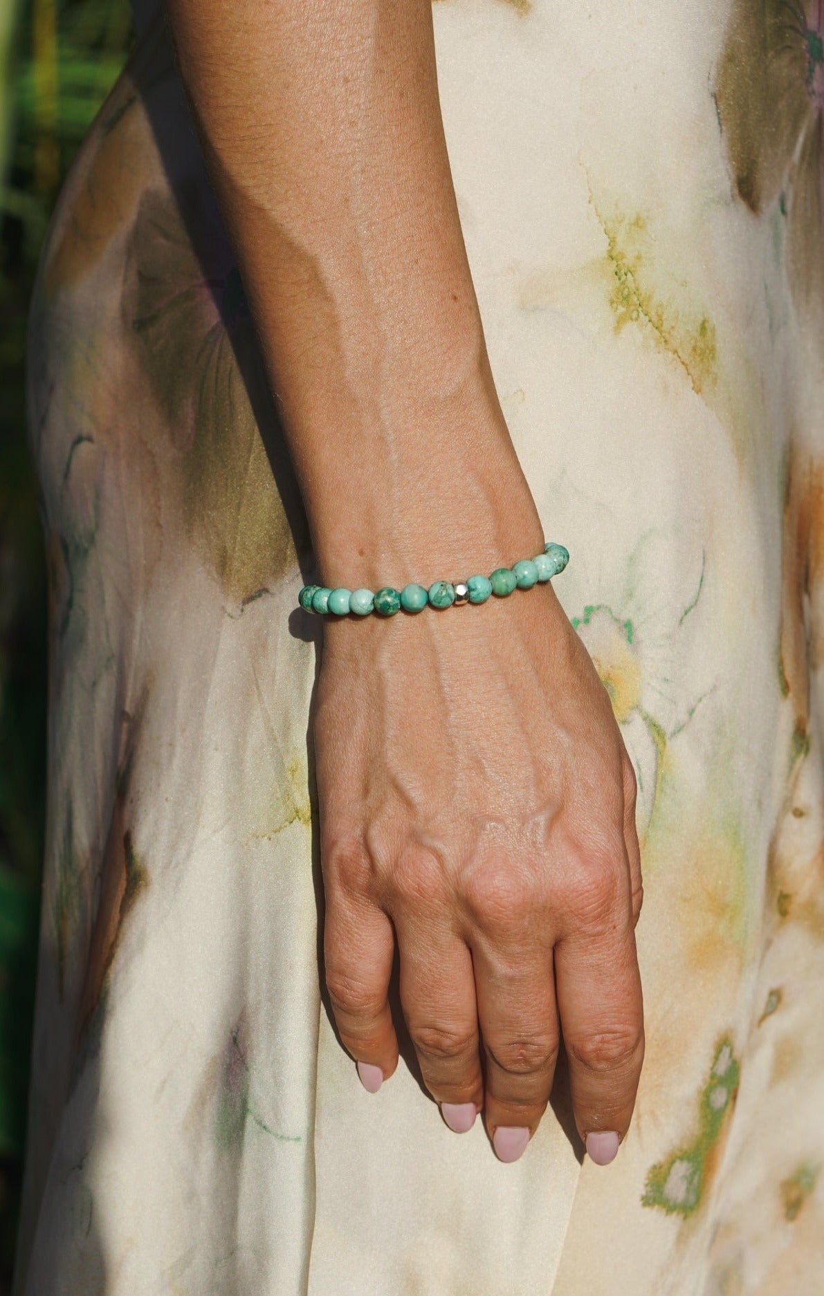 Refined Signature Bracelet | Peruvian Turquoise & Sterling Silver