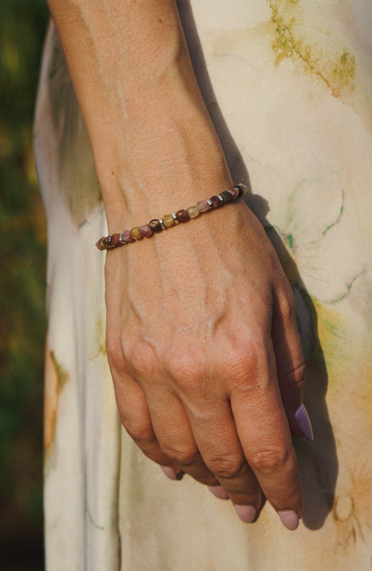 Terra Bracelet | Tourmaline & Sterling Silver