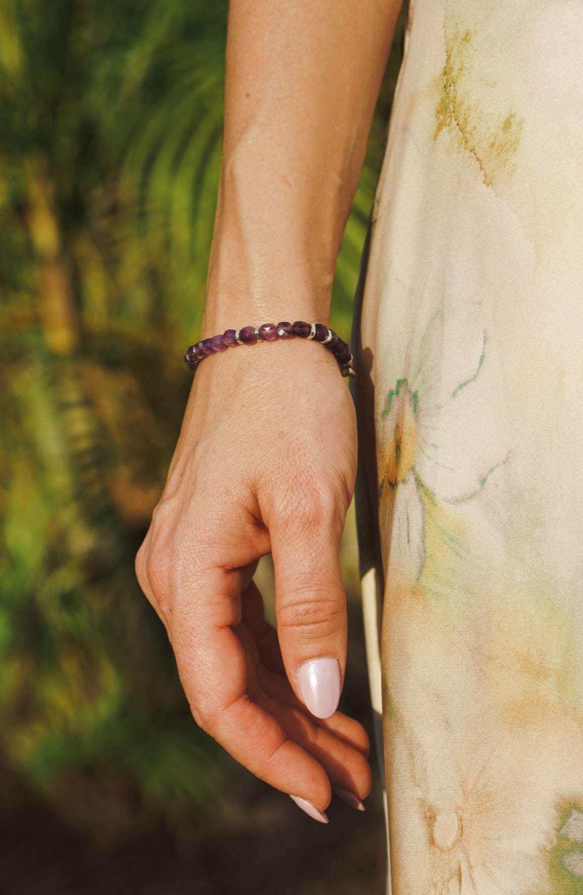 Solstice Bracelet | Amethyst & Sterling Silver