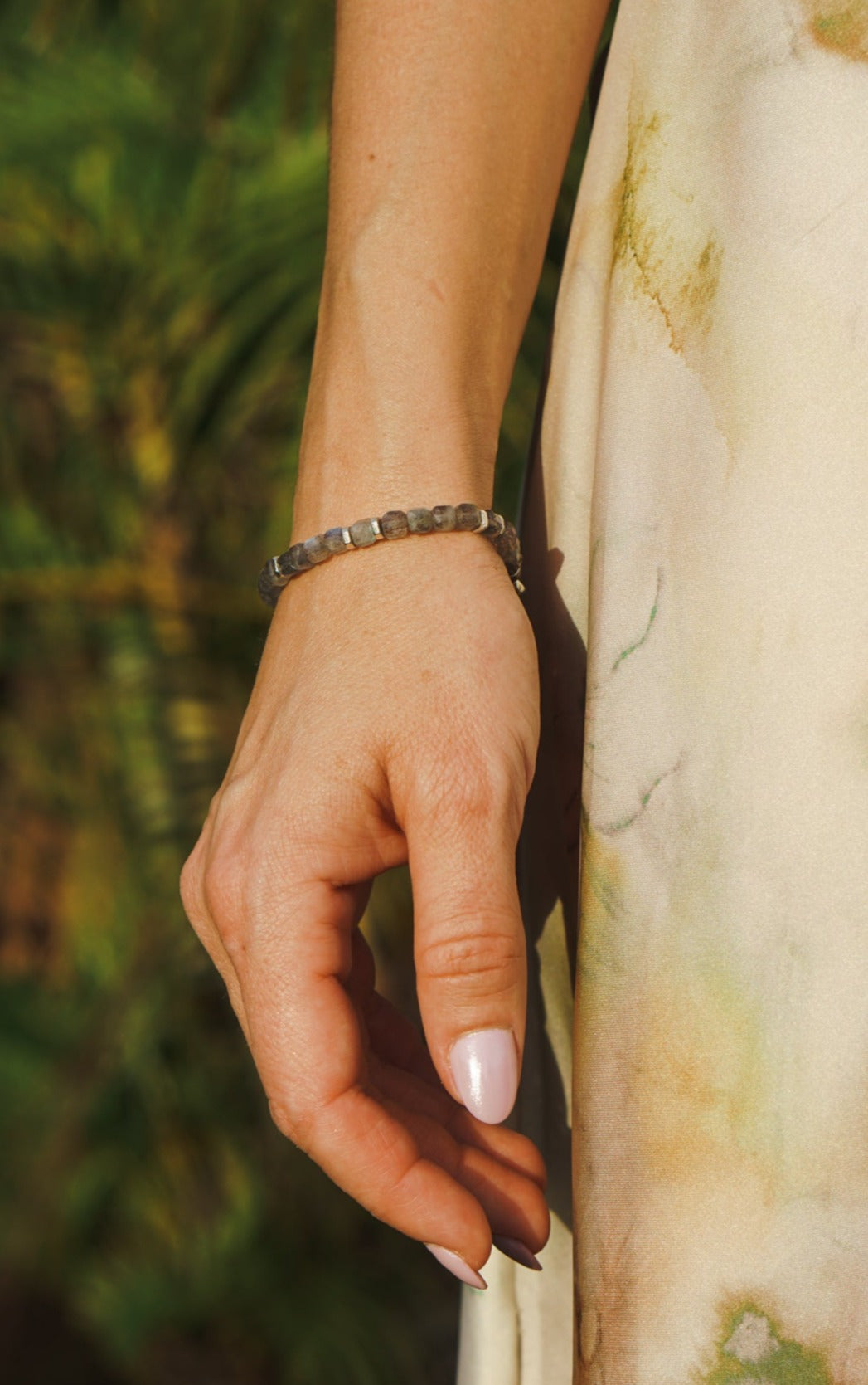 Phantom Ice Bracelet | Labradorite & Sterling Silver