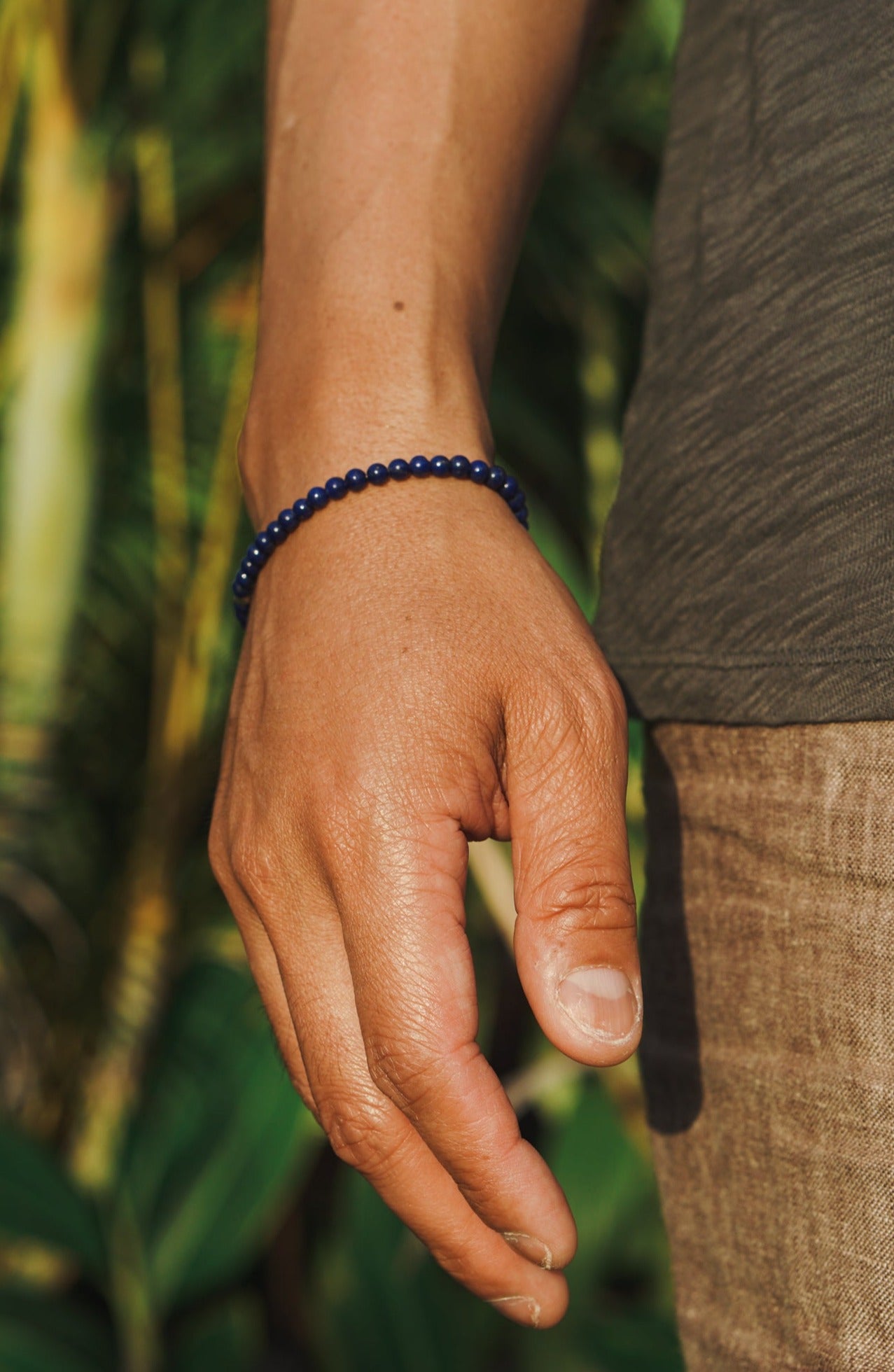 Signature Slim Bracelet | Lapis Lazuli & Sterling Silver