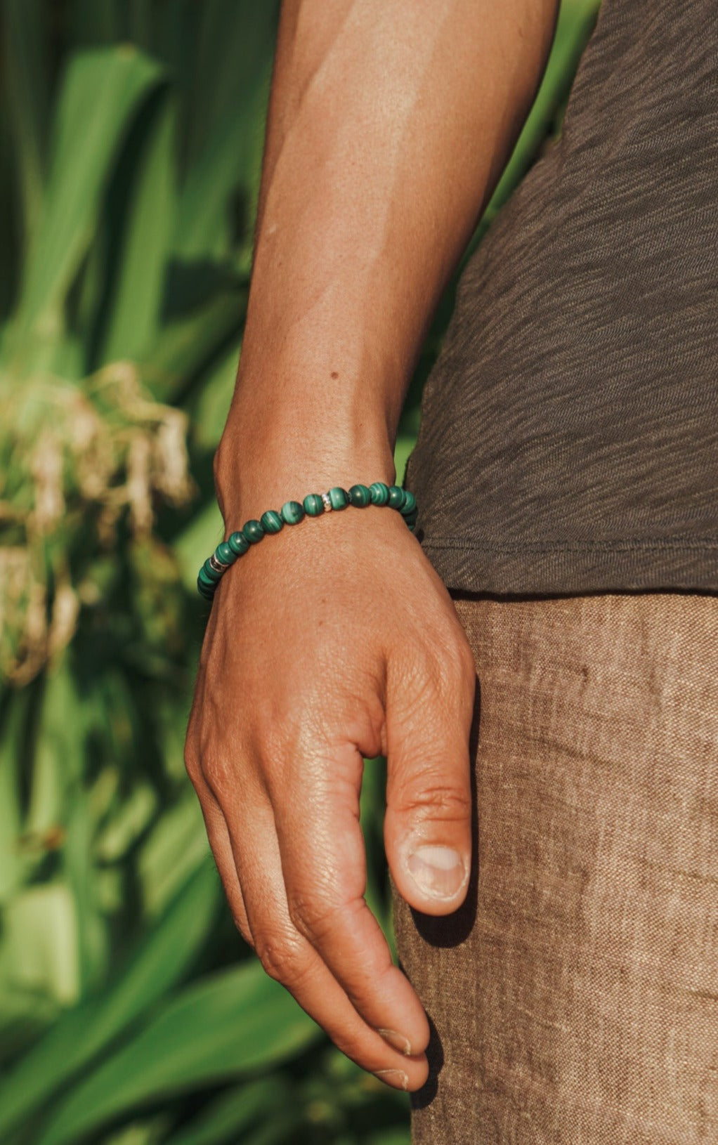 Signature Bracelet | Malachite & Sterling Silver
