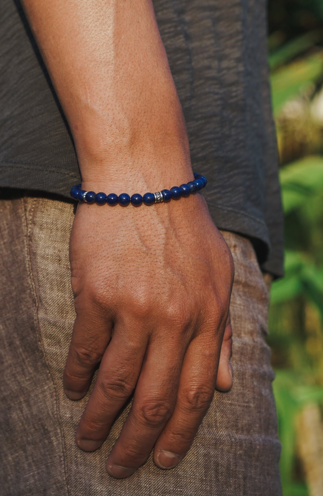 Signature Bracelet | Lapis Lazuli & Sterling Silver