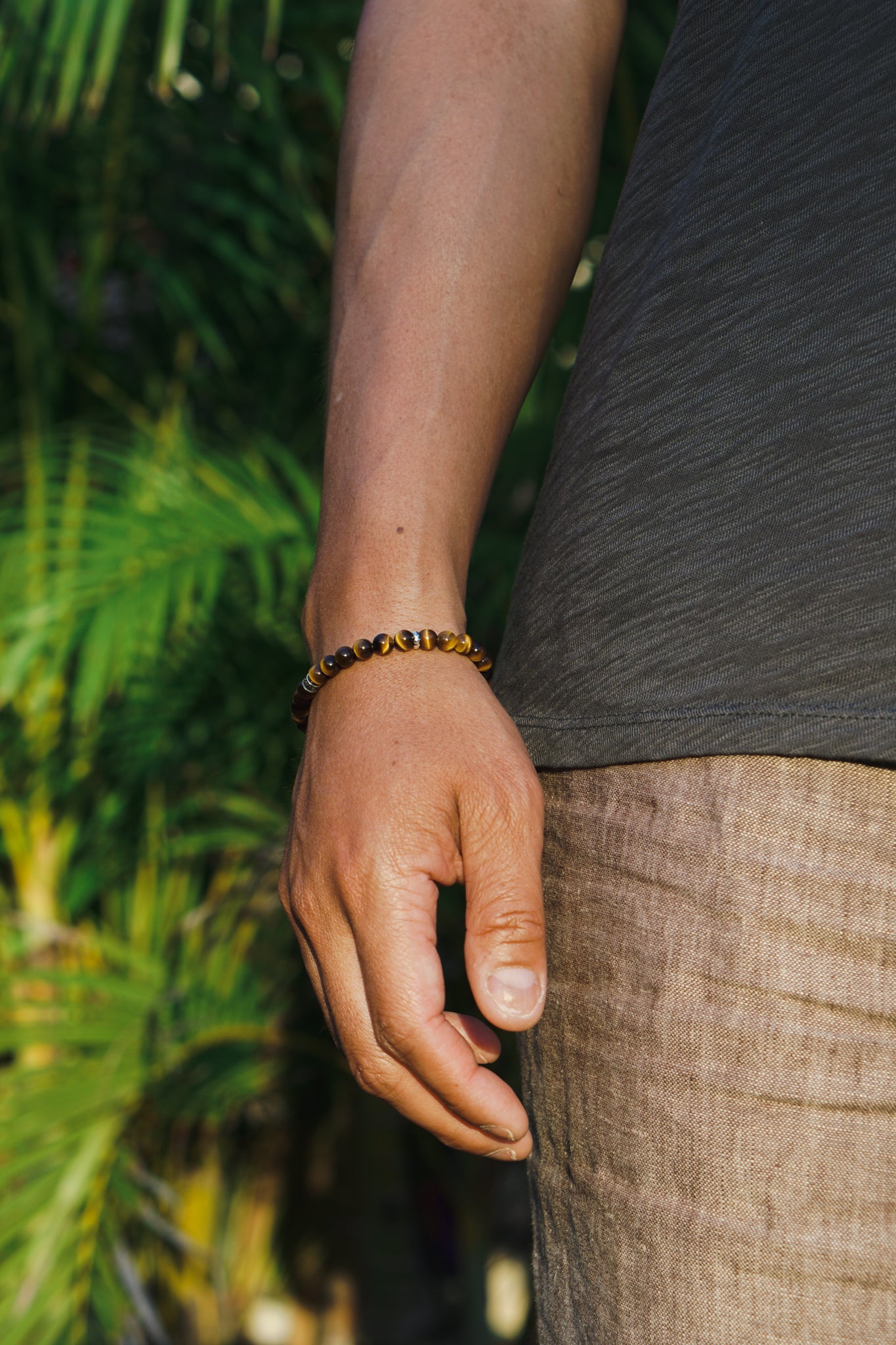 Signature Bracelet | Tiger's Eye & Sterling Silver