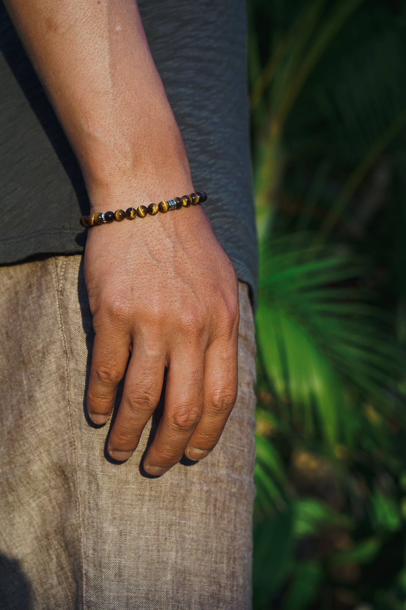 Signature Bracelet | Tiger's Eye & Sterling Silver