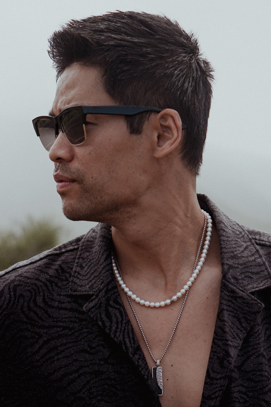 Drift Pearl Necklace | Men's