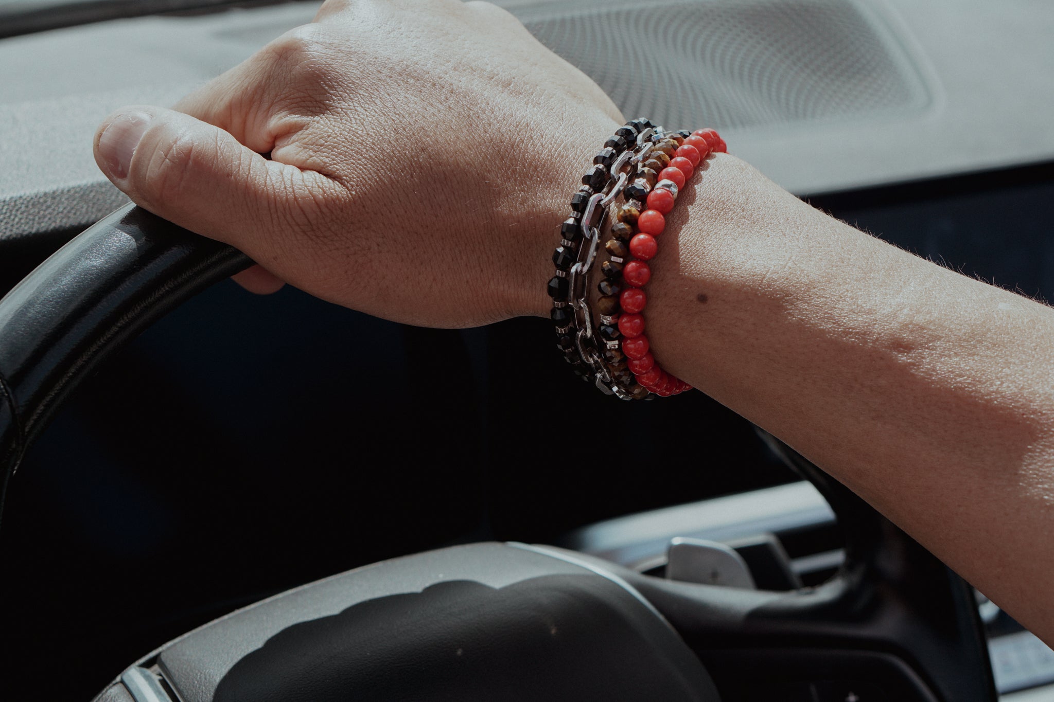 Arcanum Bracelet | Black Tourmaline & Sterling Silver