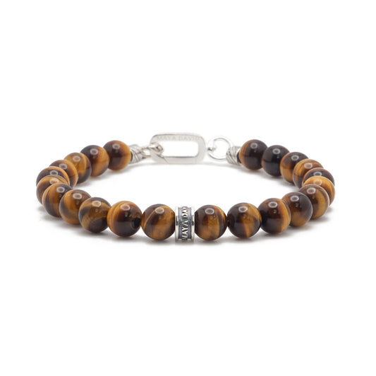 Tiger's Eye | Sterling Silver | 8mm