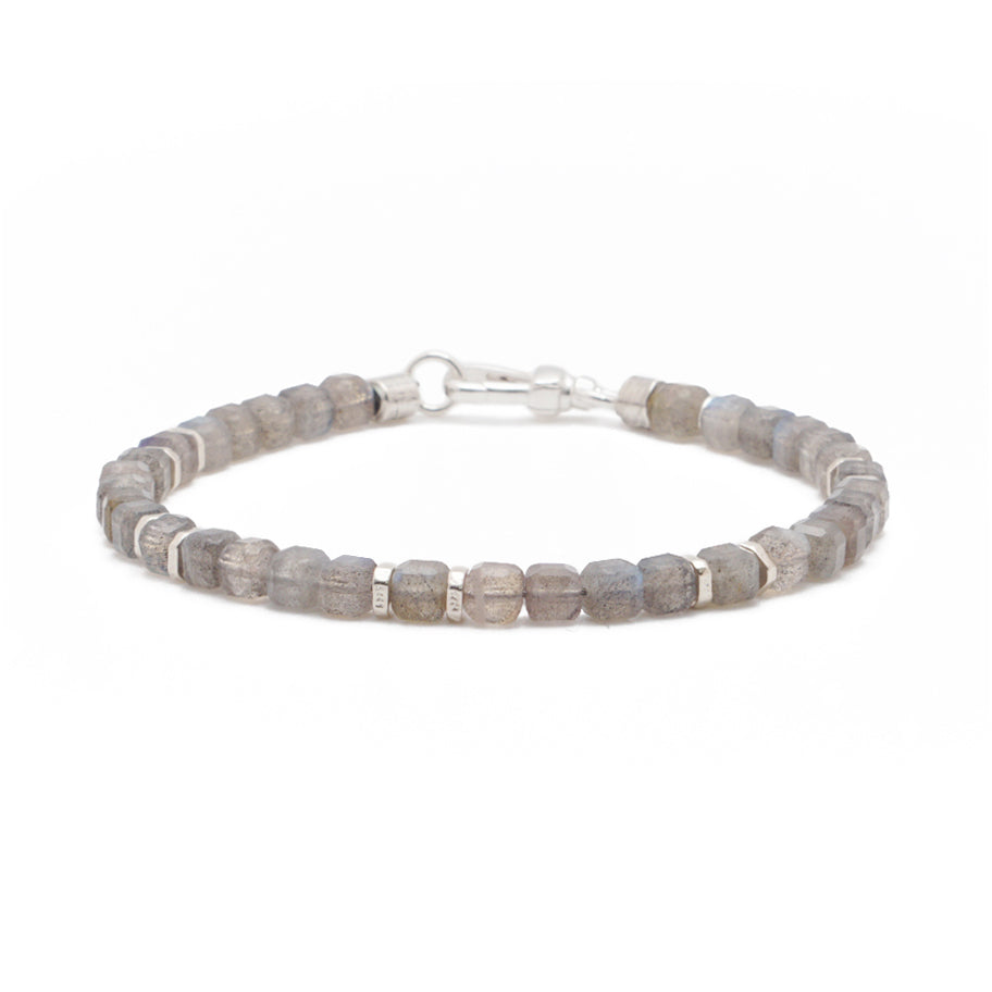 Phantom Ice Bracelet | Labradorite & Sterling Silver