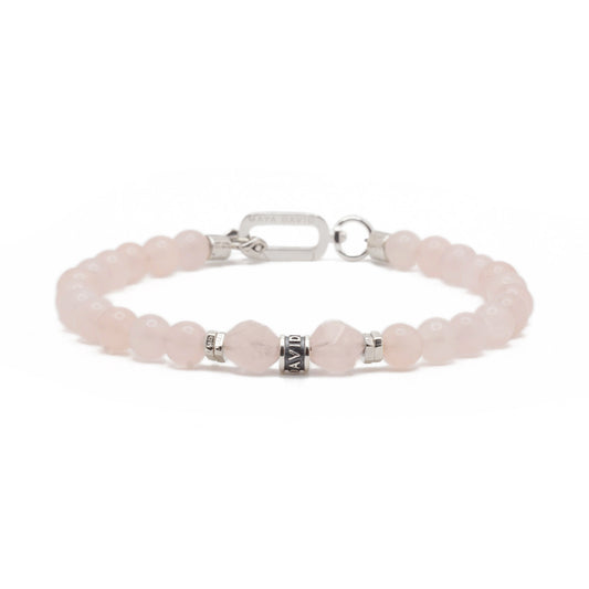 Men's Rose Quartz | Sterling Silver | 6mm