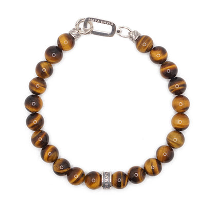 Tiger's Eye | Sterling Silver | 8mm