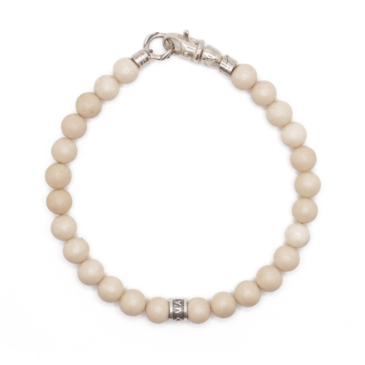 Signature Bracelet | Fossil Jasper & Sterling Silver