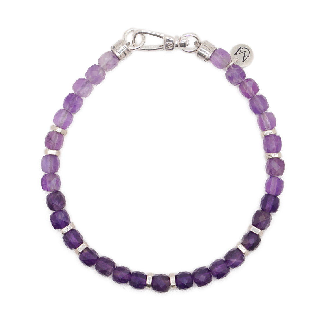 Solstice Bracelet | Amethyst & Sterling Silver