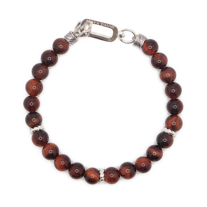 Red Tiger's Eye | Sterling Silver | 6mm