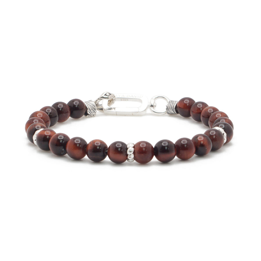 Red Tiger's Eye | Sterling Silver | 6mm