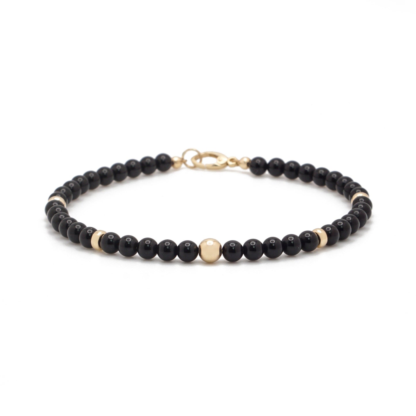 Onyx | 14K Gold | 4mm