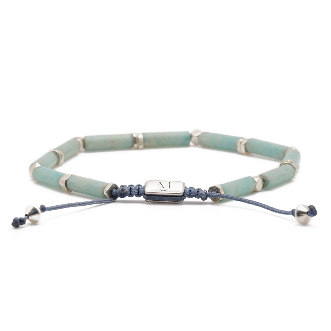 Pillar Bracelet | Amazonite & Sterling Silver
