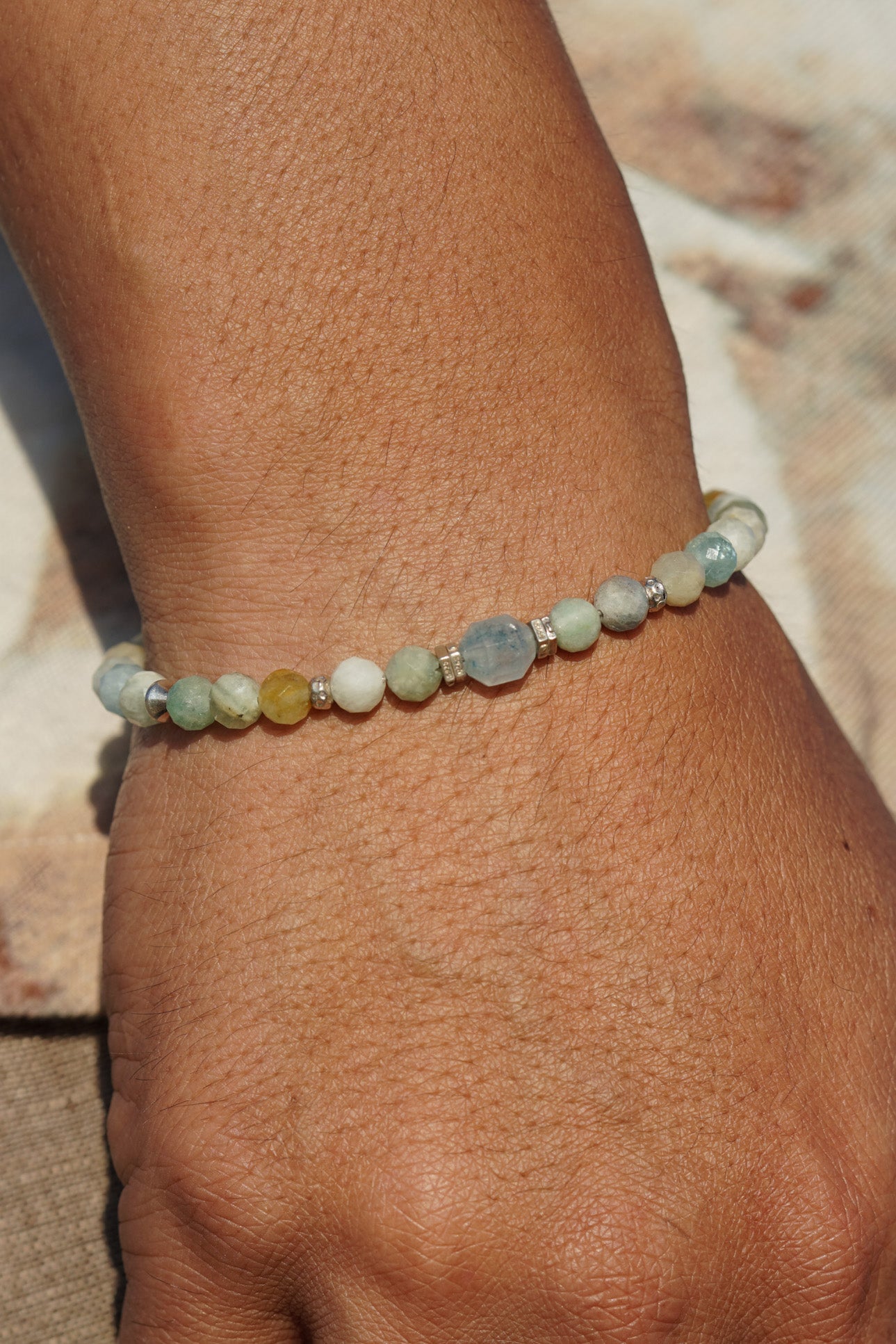 Azul Bracelet | Aquamarine & Sterling Silver