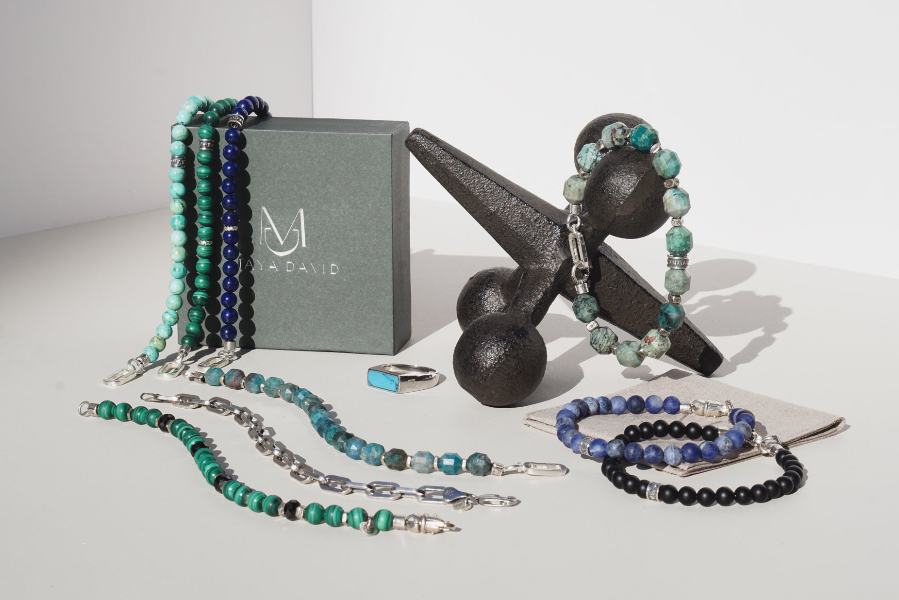 Signature Bracelet | Malachite & Sterling Silver