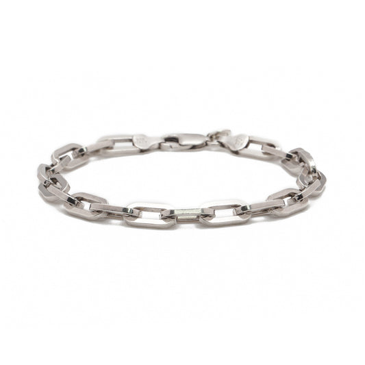 Oval Link Bracelet | Sterling Silver