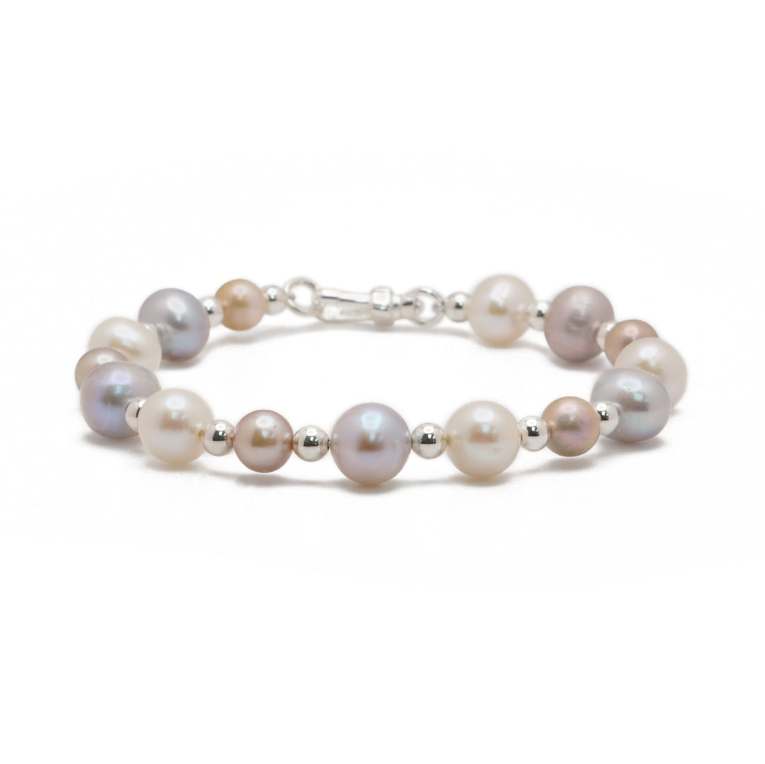 Luna Pearl Bracelet | Sterling Silver