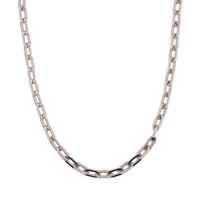 Oval Link Necklace | Sterling Silver