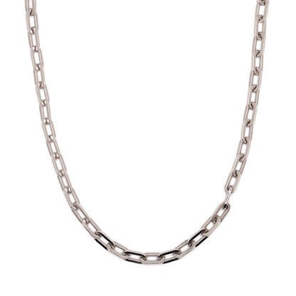 Oval Link Necklace | Sterling Silver